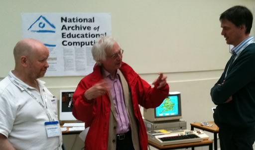 Richard Millwood, George Auckland and Stephen Powell at the CAL '11 conference in Manchester.